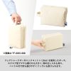 フェアトレードコットンキャンバスファスナーポーチ（M）　ナチュラル　[フェアトレード認証商品] - 画像 (7)