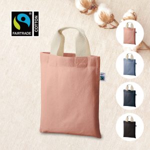 フェアトレードコットンA4フラットバッグ