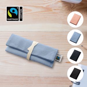 フェアトレードコットンマルチケース　４カラー展開　[フェアトレード認証商品]